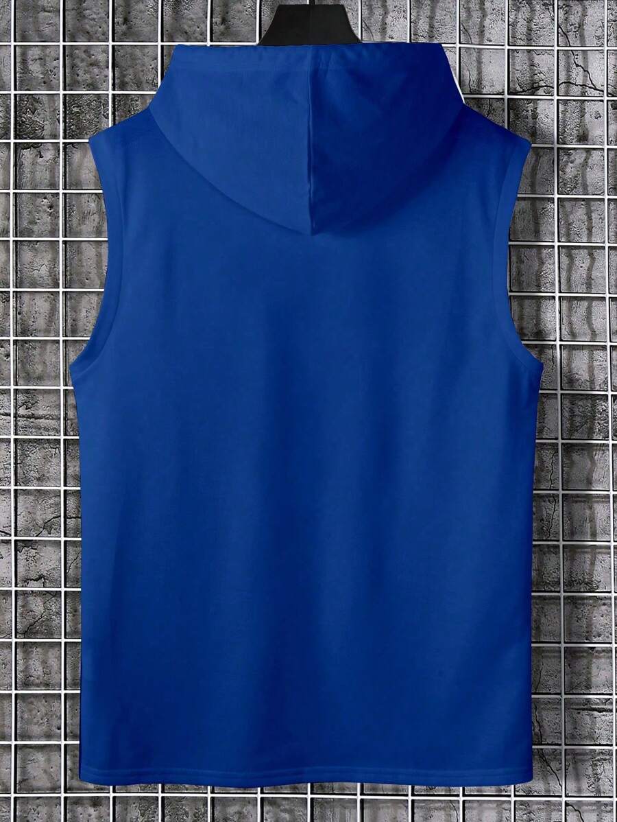 Lightweight Sleeveless Hoodie for Unisex – Gym, Running & Streetwear Activewear