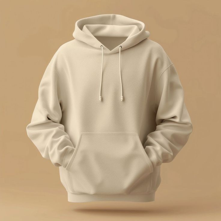 Relex fit Cotton Fleece Hoodie, 350 GSM, Double Layered Hood