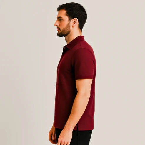 Premium Cotton Custom Polo Shirt – Personalized with Company Logo – Unisex Professional Fit