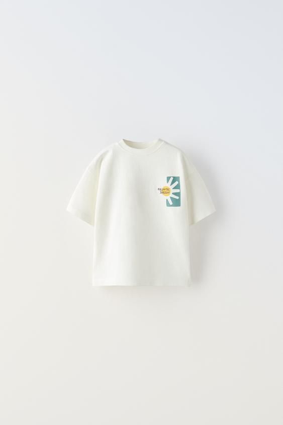 Relaxed Fit Cotton Tee – Sunlight Inspired